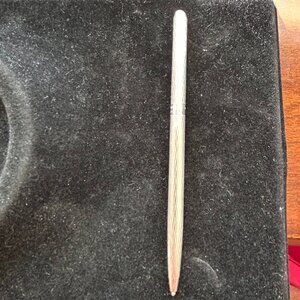 Tiffany & Co 925 Sterling Silver etched Mechanical Purse Pen